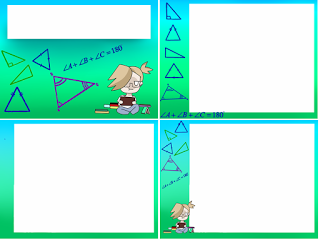 Шаблон презентації з геометрії до теми Многокутники та Трикутники