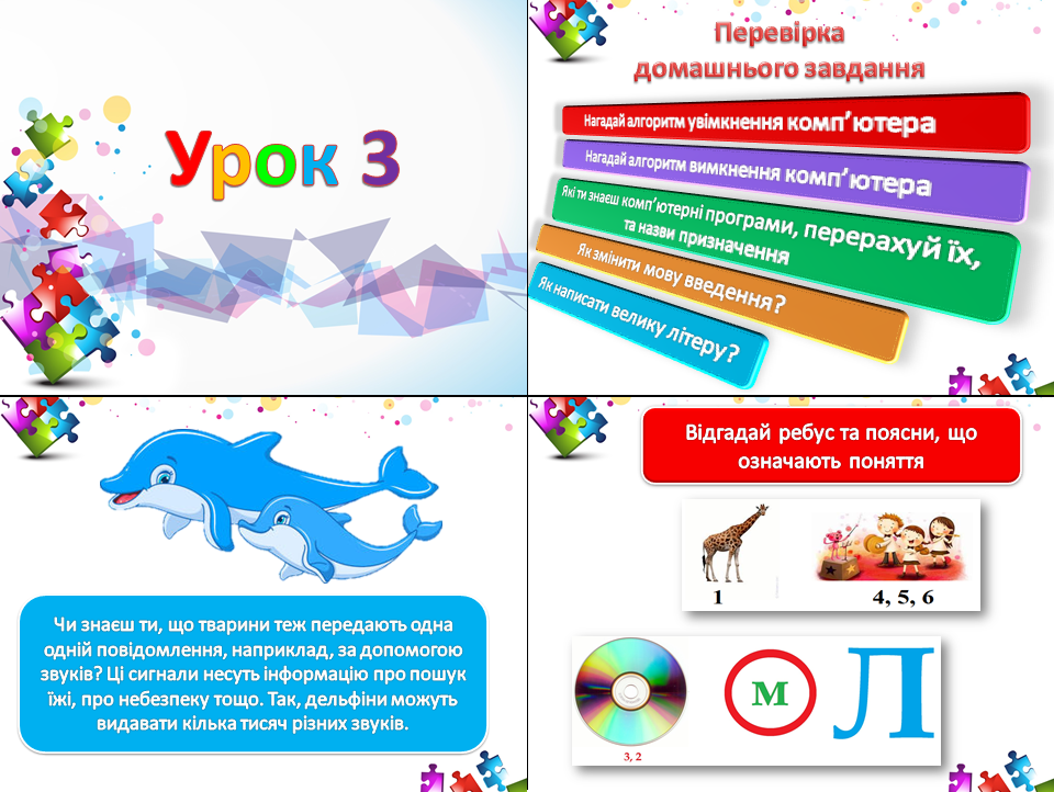 Способи подання повідомлень