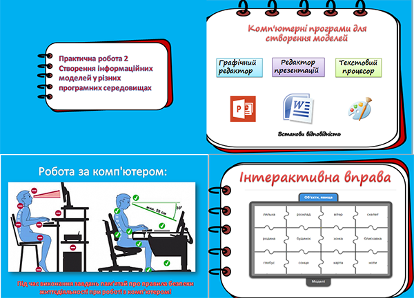 Побудова інформаційних моделей в різних програмних середовищах