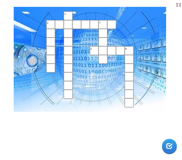 Інтерактивна вправа.Кросворд. Середовище програмування. Урок 25. 