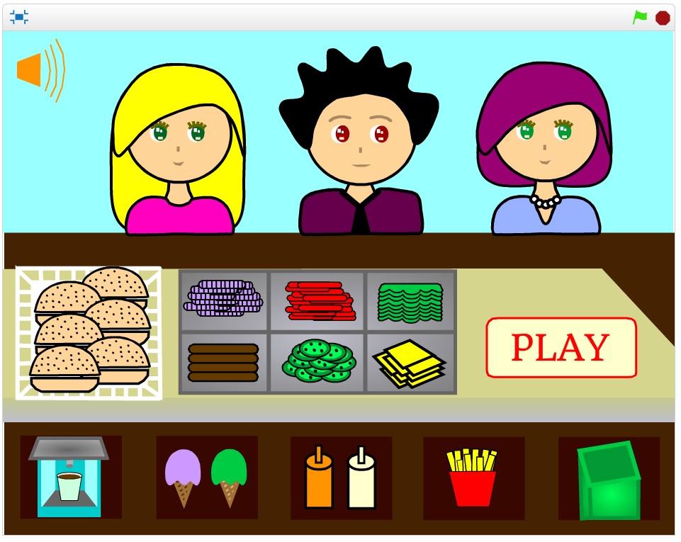 «Бургер кухар». Переможець ІІ фестивалю Scrаtch-проектів. Переможець у номінації «Ігри». Старша група