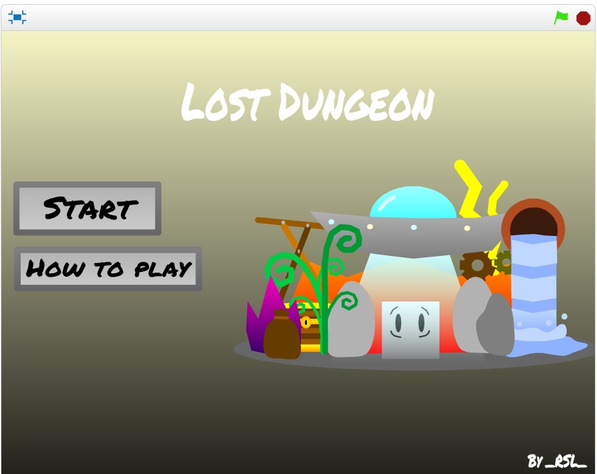 «Lost Dungeon». Переможець ІІ фестивалю Scrаtch-проектів. Переможець у номінації «Ігри». Старша група