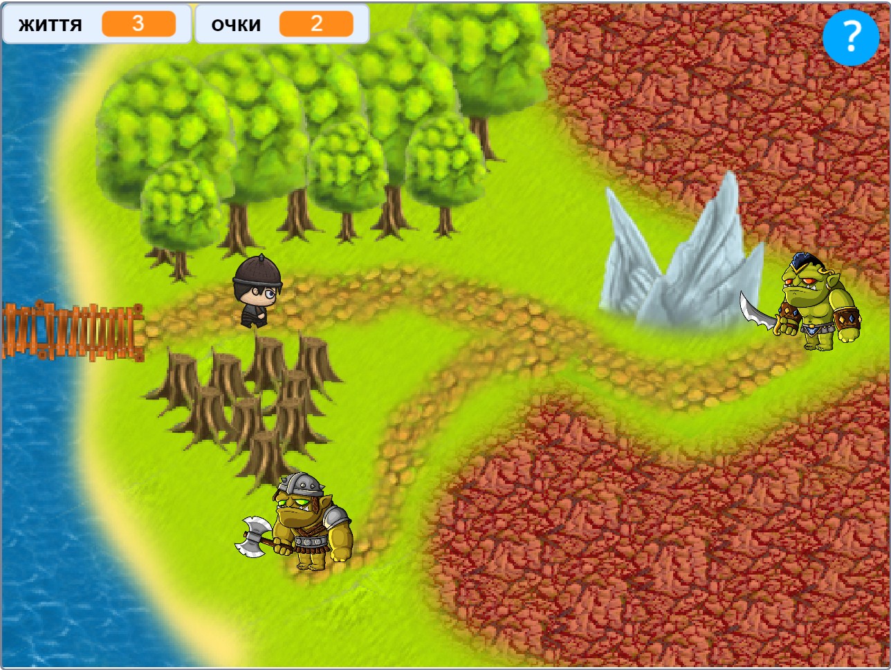 "Математичний Острiв". Переможець ІV фестивалю Scrаtch-проектів у номінації «Ігри»