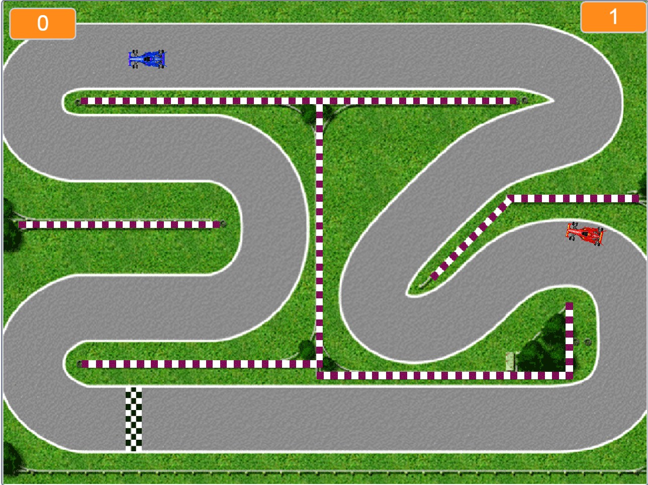 "Гонки". Переможець ІV фестивалю Scrаtch-проектів у номінації «Ігри»