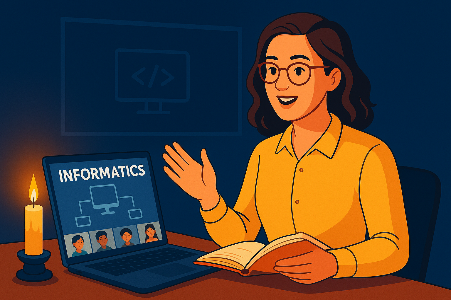 Інструменти на допомогу вчителю інформатики під час блекауту