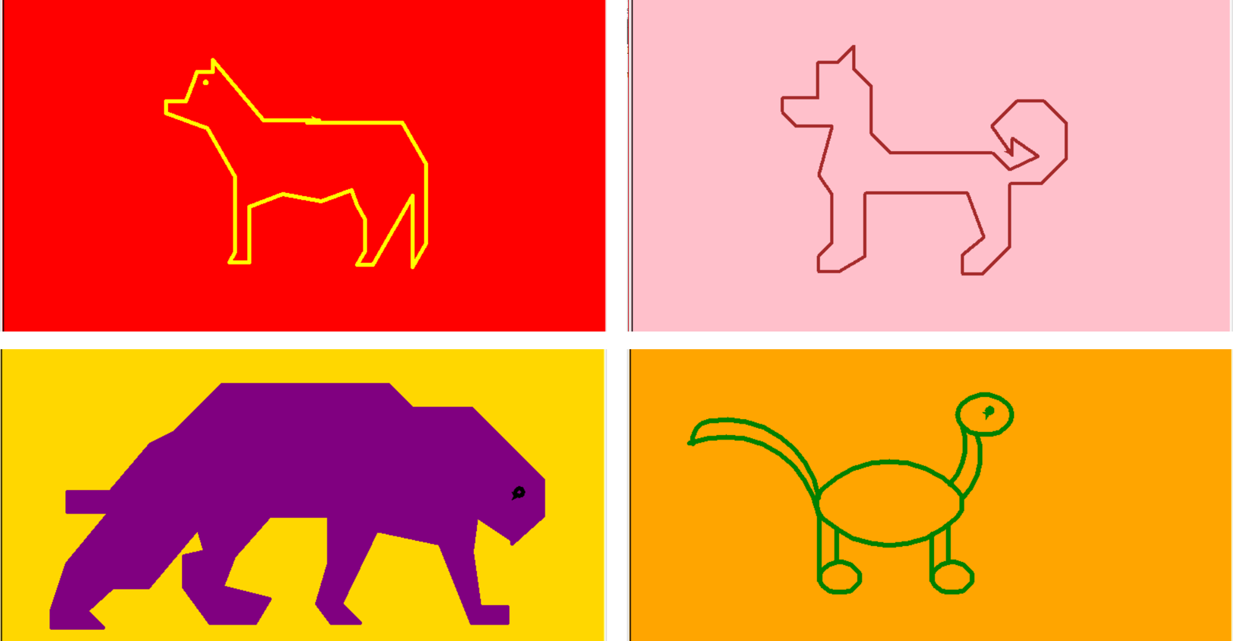 Цифрова творчість. Дивовижні тваринки: візуалізація черепашковою графікою